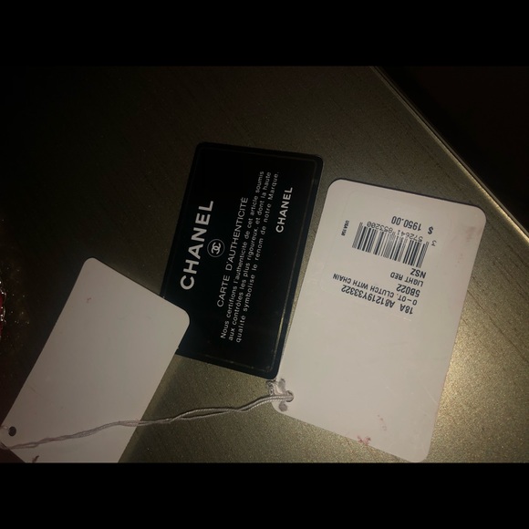 CHANEL Lambskin Chevron QuiltedStuddedSmall Clutch - Picture 3 of 3